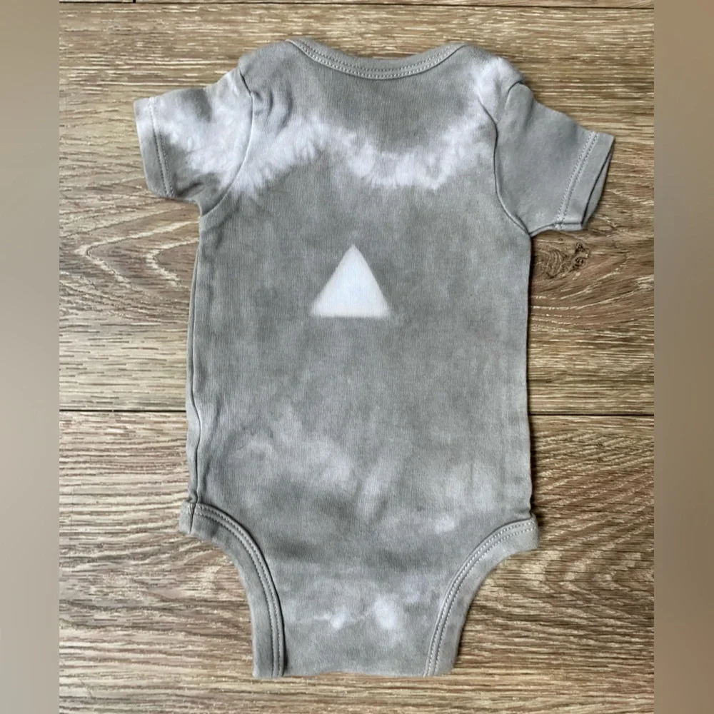 Handmade Organic Botanical Dyed Baby Onzies Cotton 0-9 Months